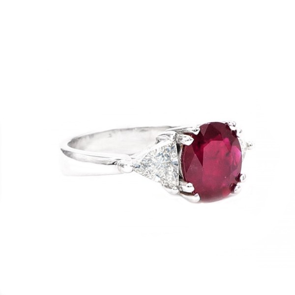 anillos de rubi con diamantes 2