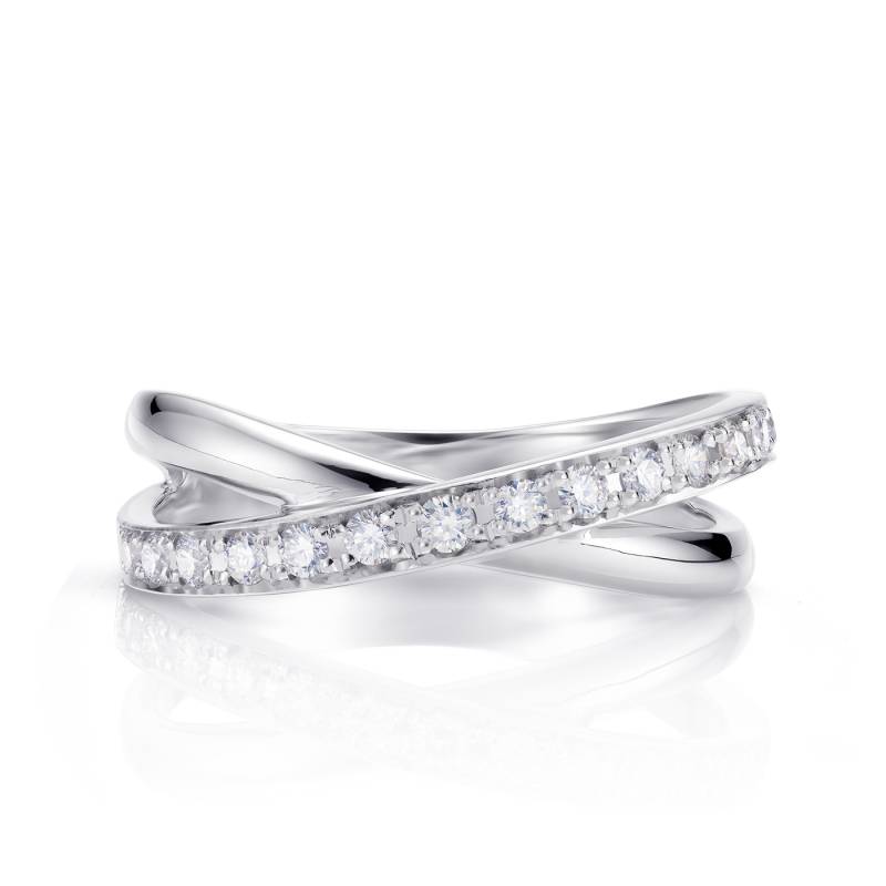 Alianza 15 Diamantes oro blanco Kerala sc213