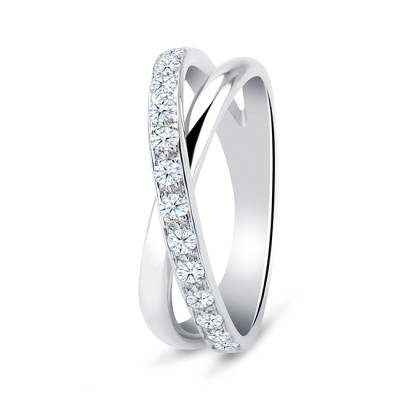 Alianza 15 Diamantes oro blanco Kerala sc213-4