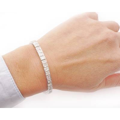 pulsera diamantes princesas