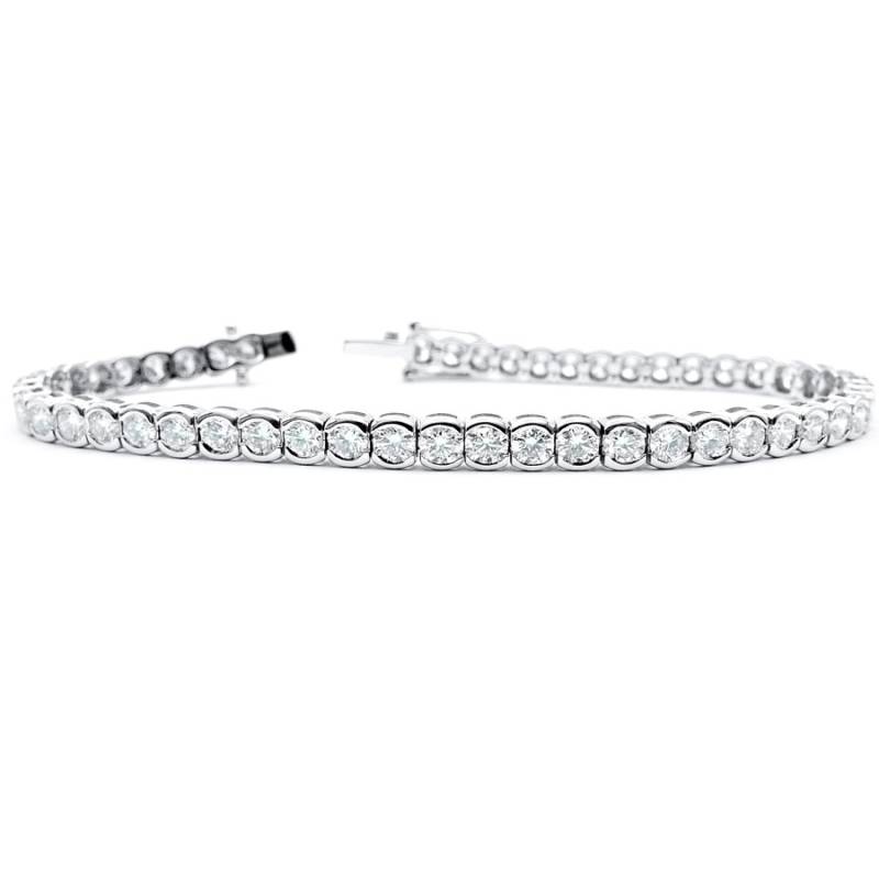 pulsera de compromiso con brillantes