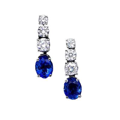 pendientes-novia-con-zafiros-azules-y brillantes
