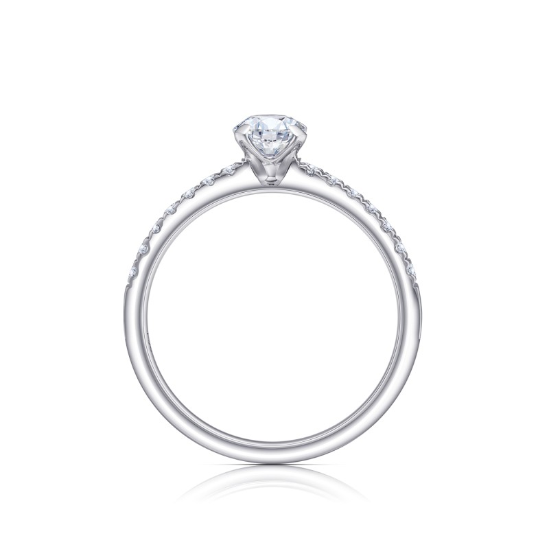 sortija amore de promesa en diseño clásico sr 8 -3