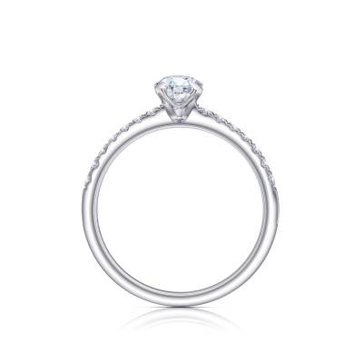 sortija amore de promesa en diseño clásico sr 8 -3