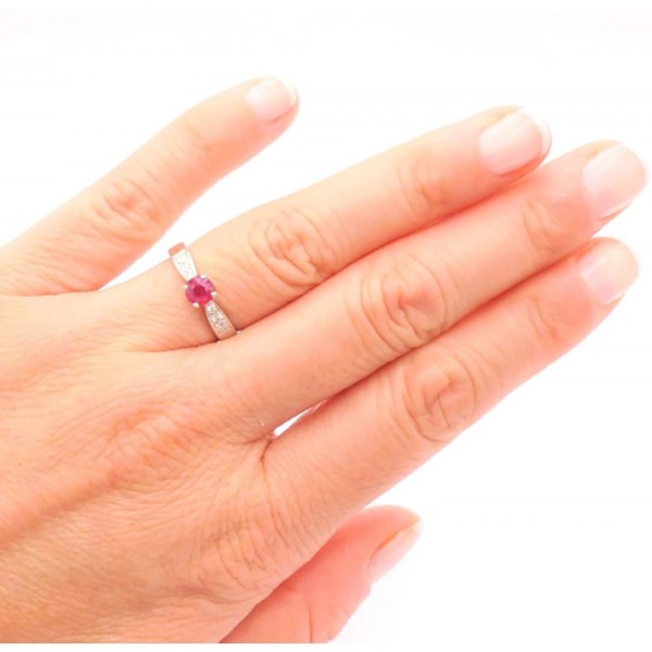 anillo rubí red higashi mano