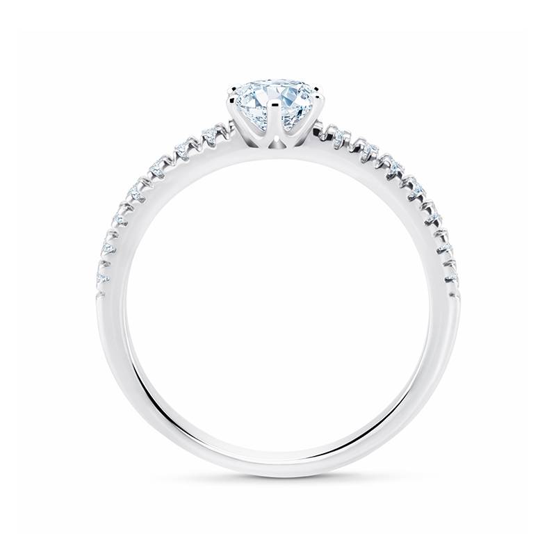 Sortija "Jaipur" colección de "Oro Blanco y diamantes" - SK 2