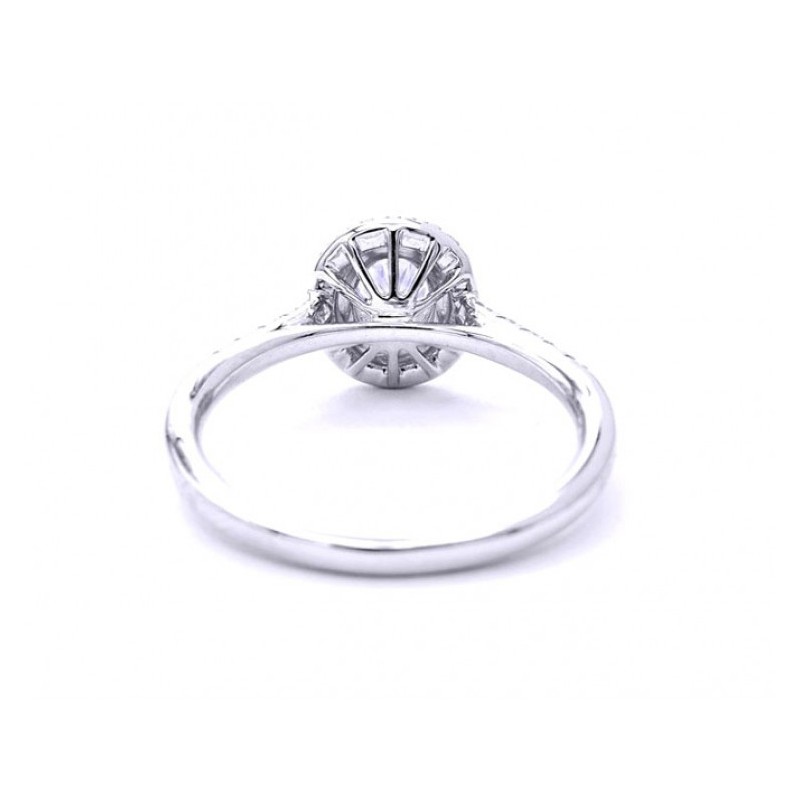 Sortija "Sakura" oro blanco 18k con orla de brillantes-1