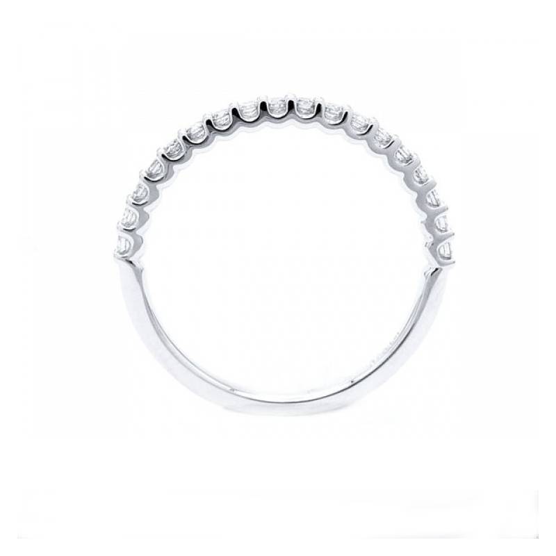 alianzas de brillantes platino