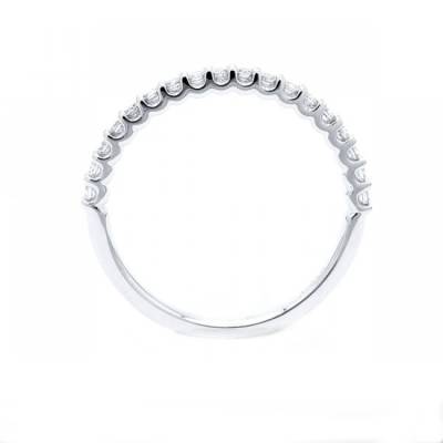 alianzas de brillantes platino