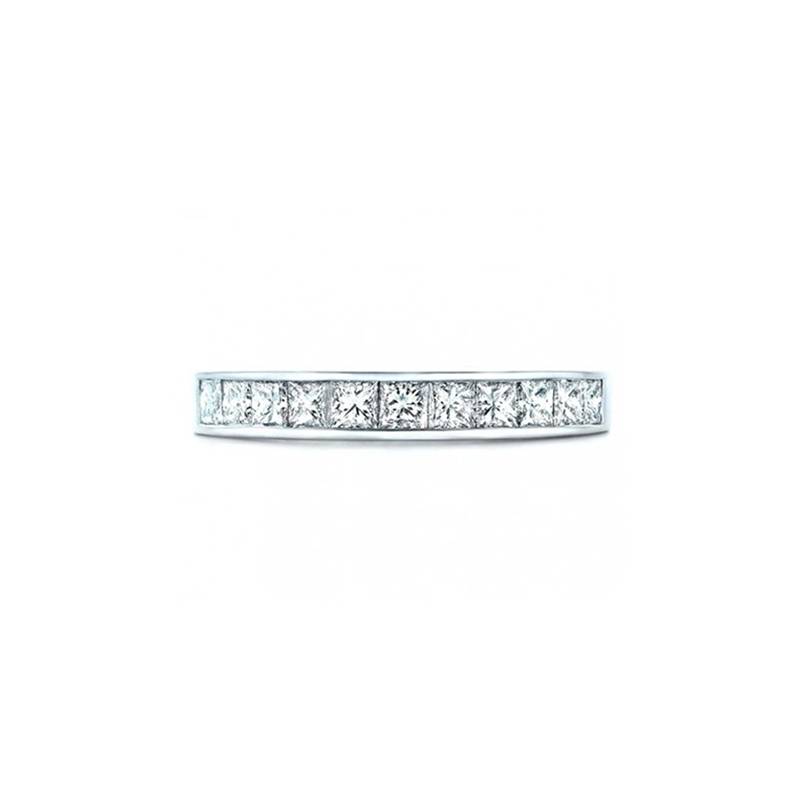 anillo alianza de princesas diamantes