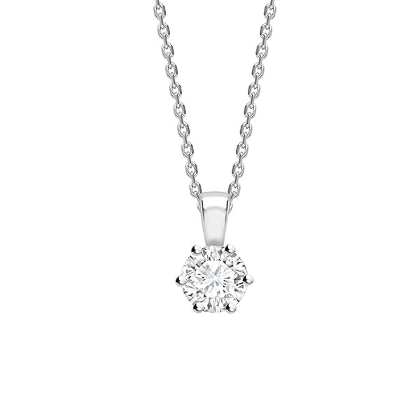 Pendentif en garra con Brillante "Florencia" - CR 20 OB