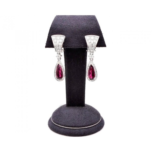Pendientes Turmalina Brillantes - PM 80 2