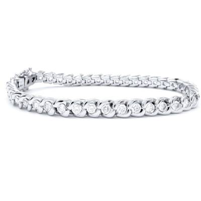 pulsera riviere diamantes