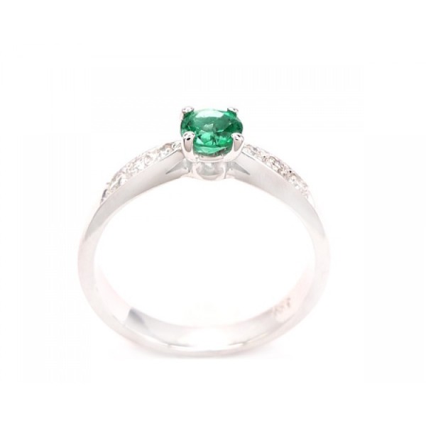 anillo de esmeralda compromiso 3