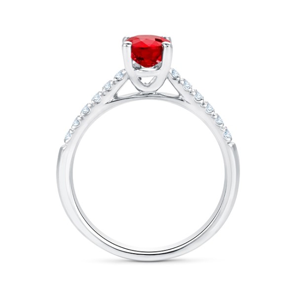 Sortija Clásica Rubí "Red Cairo" - SR 22 RUBI-1 Sortija Clásica Rubí "Red Cairo" - SR 22 RUBI-1