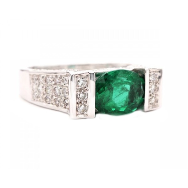 anillo esmeralda brillantes kintara 2