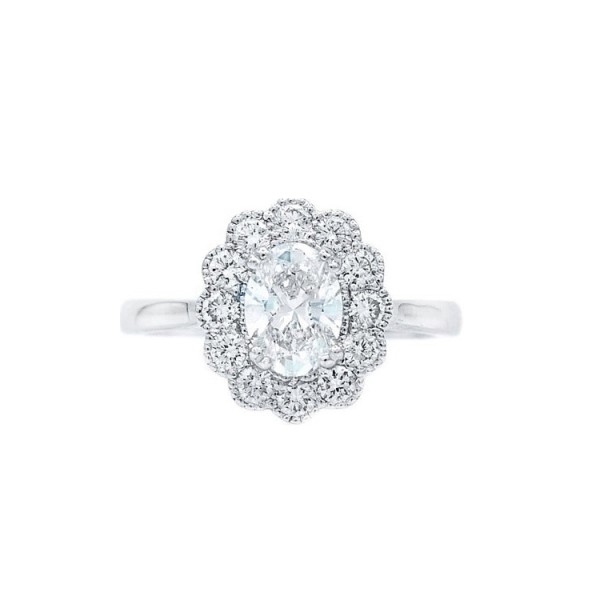 Anillo "Osaka" oro 18k y diamante