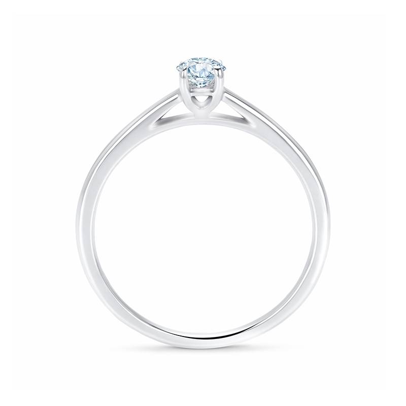 Solitario "Beauty" sencillo, femenino y elegante (