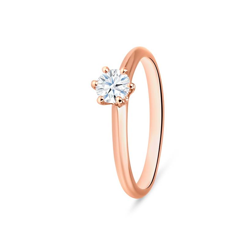 Anillo "HANA" clásico Oro rosa - SRR 21