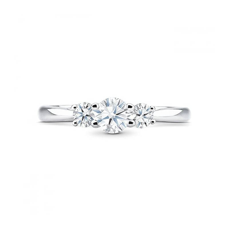 sortija de compromiso con diamantes certificados D-VS2 "Tetuan" - SR 53