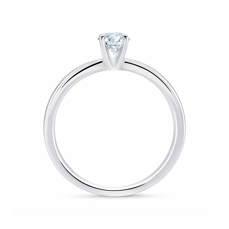 Solitario Platino Diamante Viena-PT SR 19