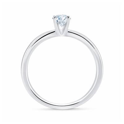 Solitario Platino Diamante Viena-PT SR 19