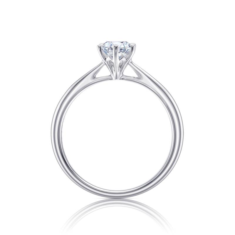 Solitario Milan de oro blanco y diamante 0.25 SR 30-3