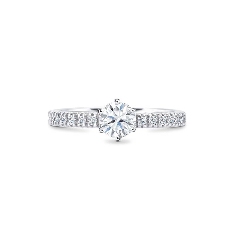 Sortija Oro 18k y diamantes 0.20 cts "JaipurStyle"