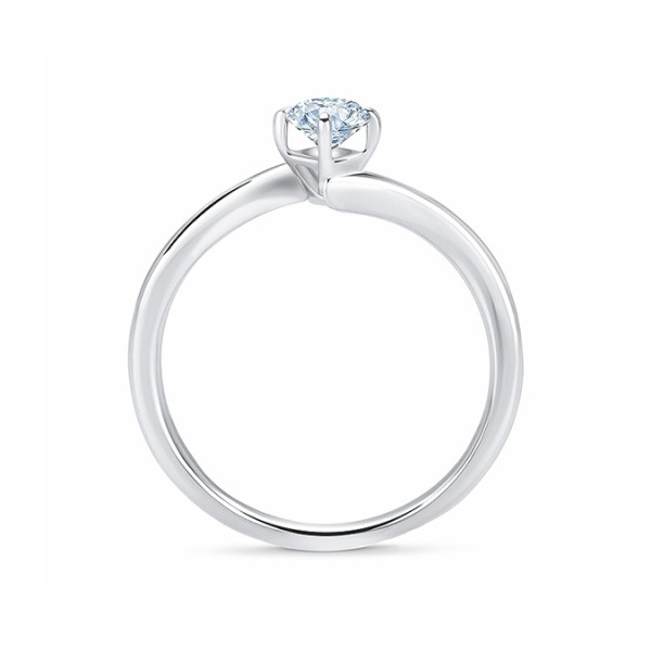 Anillo Solitario "Lesath" de compromiso y diamante - SR 59