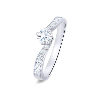 Anillo “Look Diamonds” de estilo clásico y elegante-2