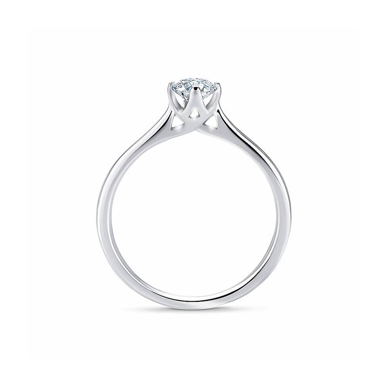 Anillo “Ikeda” 0.30 cts. oro 18k y brillante-3