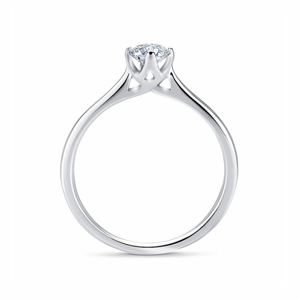 Anillo “Ikeda” 0.30 cts. oro 18k y brillante-3