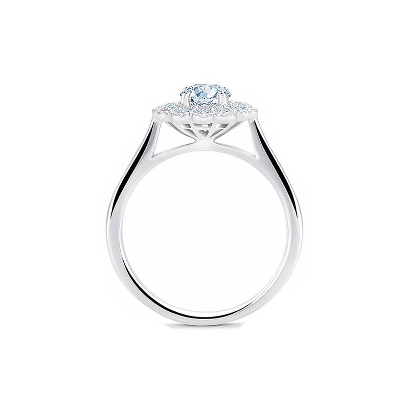 Sortija “Luz diamonds” clásica oro 18k elegante y femenina-3