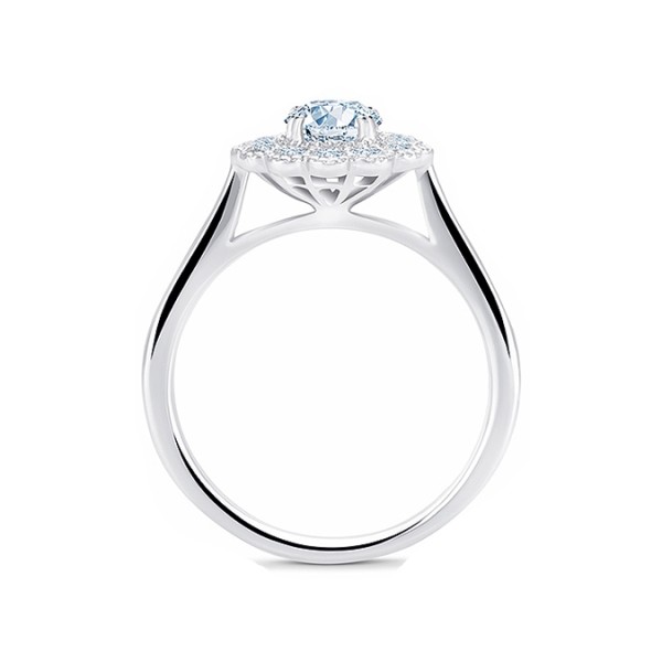 Sortija “Luz diamonds” clásica oro 18k elegante y femenina-3