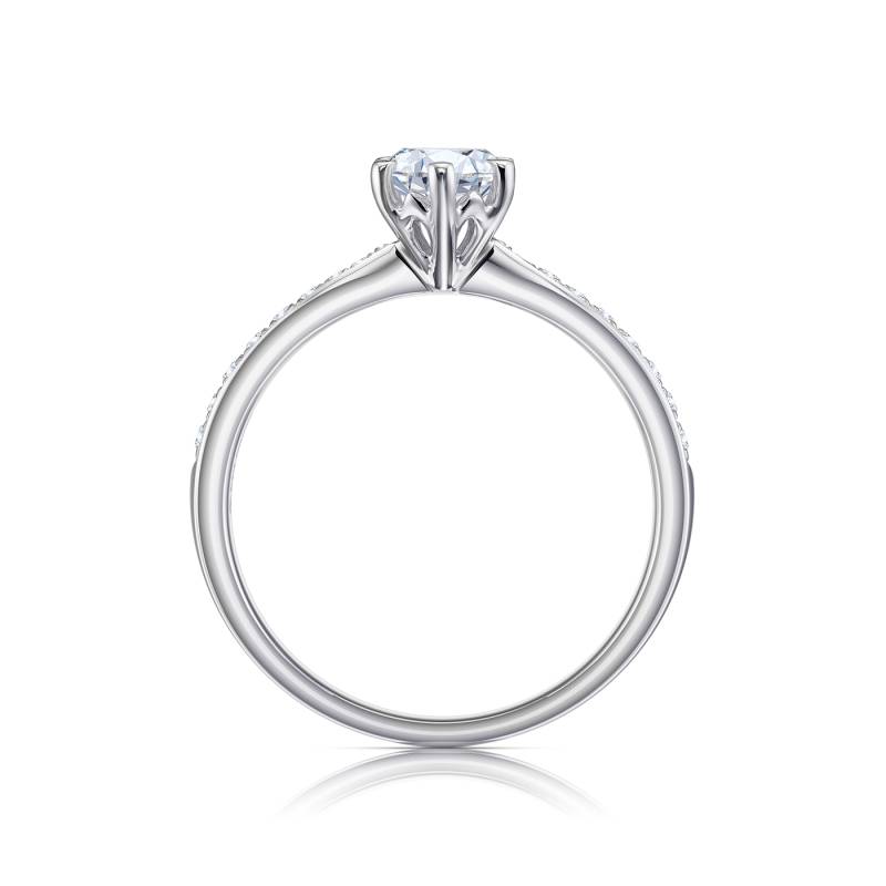 Anillo "Florencia B" de diseño elegante femenino de Jorge Juan Joyeros - SR42