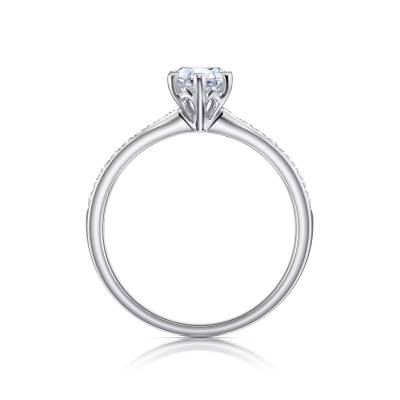 Anillo "Florencia B" de diseño elegante femenino de Jorge Juan Joyeros - SR42