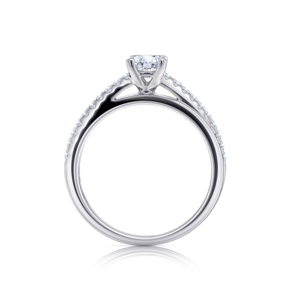 Anillo exclusivo y moderno de compromiso con Brillantes "Helsinki"  SR 38
