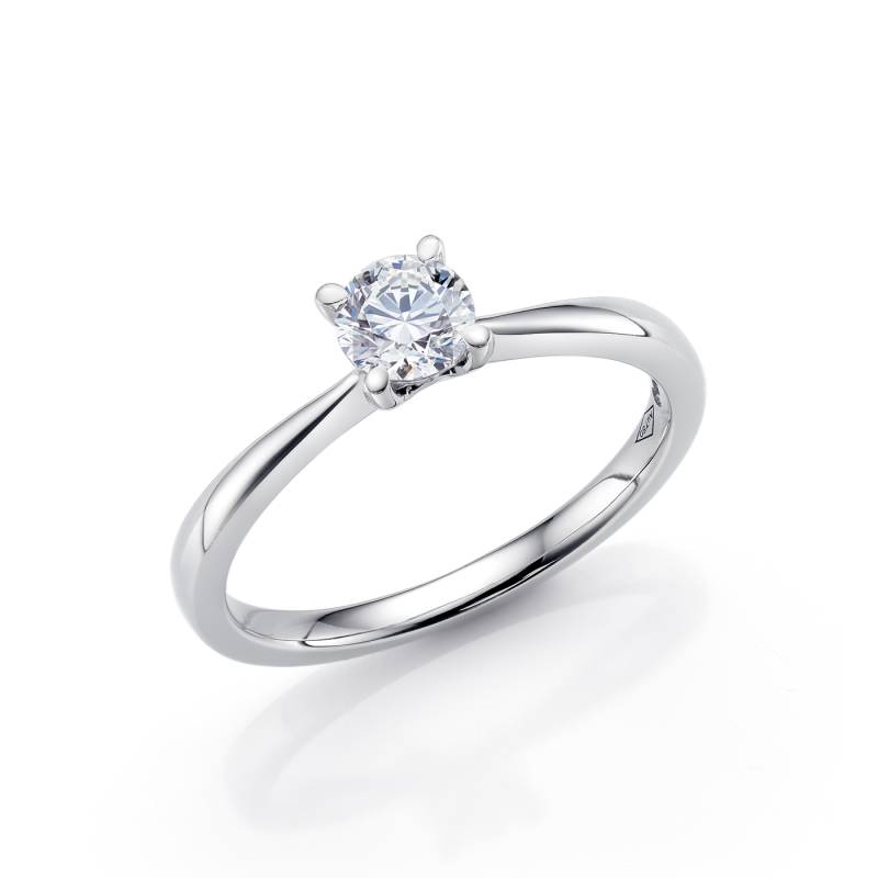 Anillo "Venecia" clásico de compromiso con Brillante desde 0,20 cts - SR 13-2