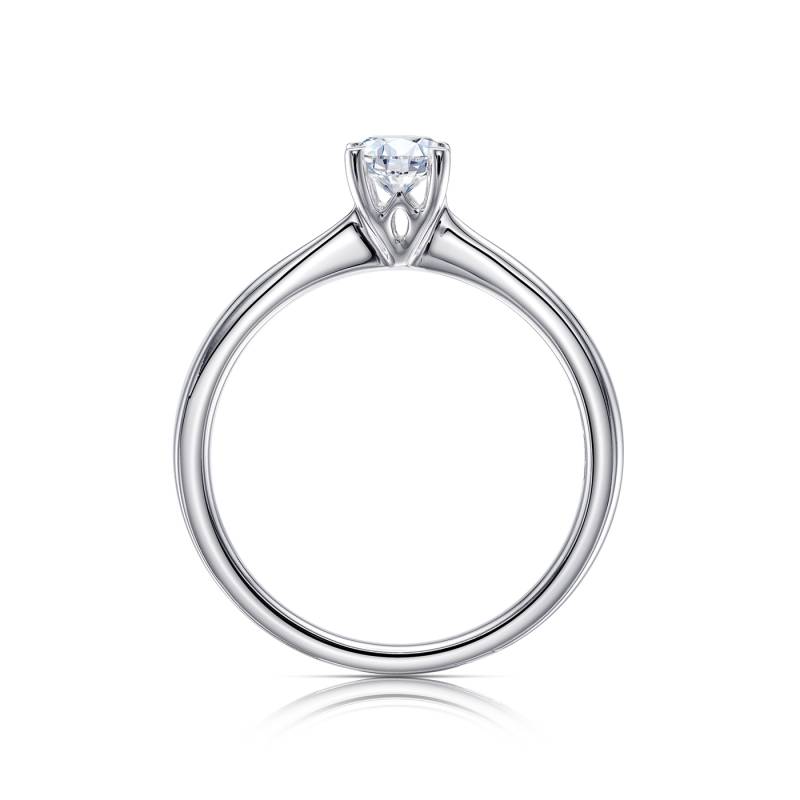 Anillo "Venecia" clásico de compromiso con Brillante desde 0,20 cts - SR 13-3