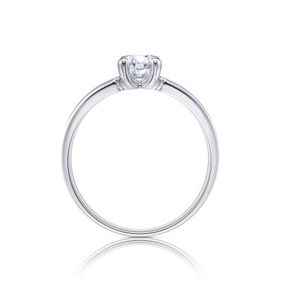 Anillo "Munich" Brillante de pedida en oro 18k - SC 183-3