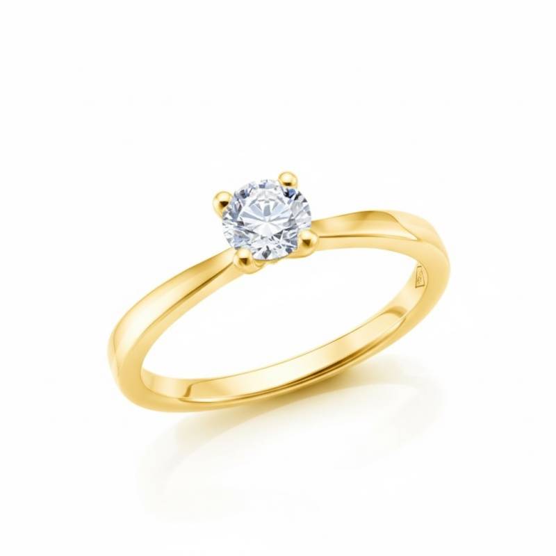 Anillo "Golden Safed" Diamante y oro 18K