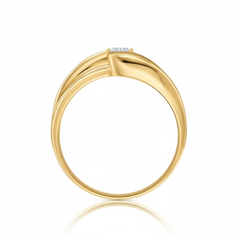 "Golden New York" oro y brillante. Un anillo de Jorge Juan Joyeros