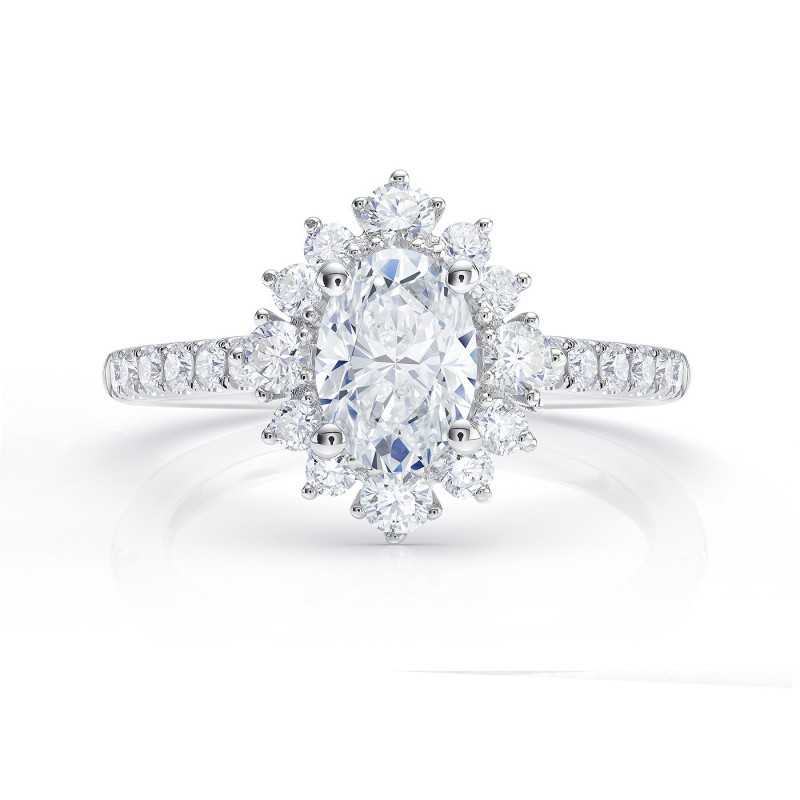 Anillo Oval con orla imperial