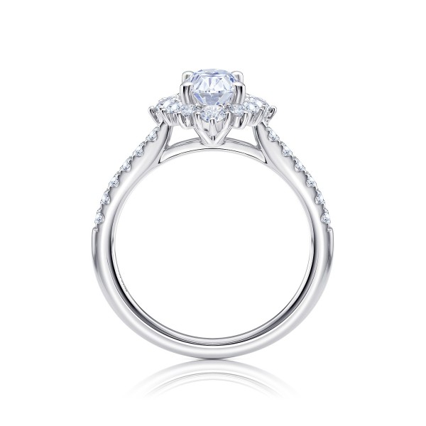 Anillo Oval con orla imperial 2