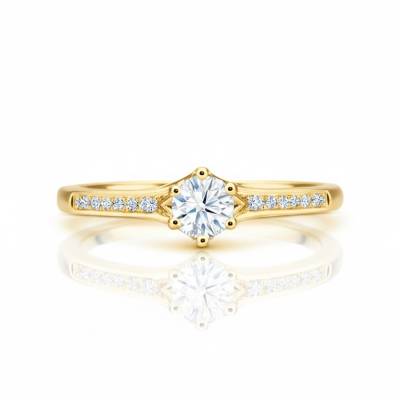 anillo brillantes oro amarillo sydney