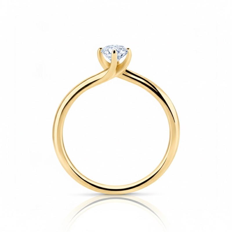 anillo arba amarillo brillante