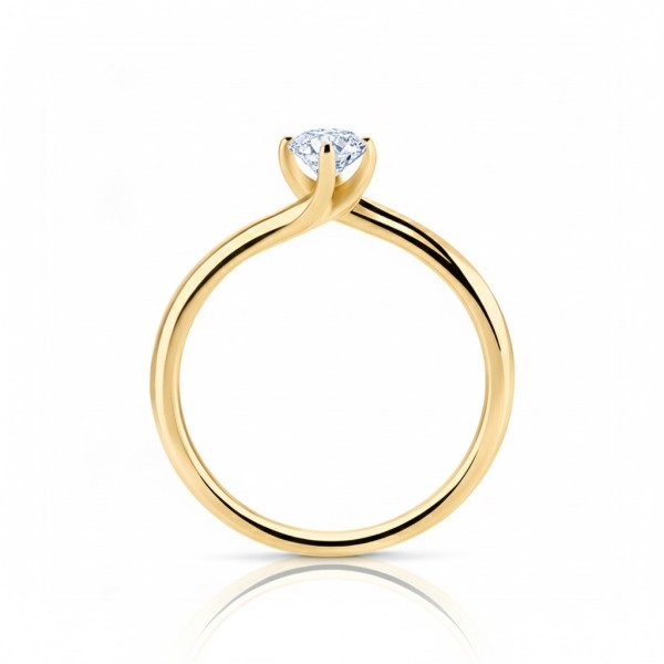 anillo arba amarillo brillante