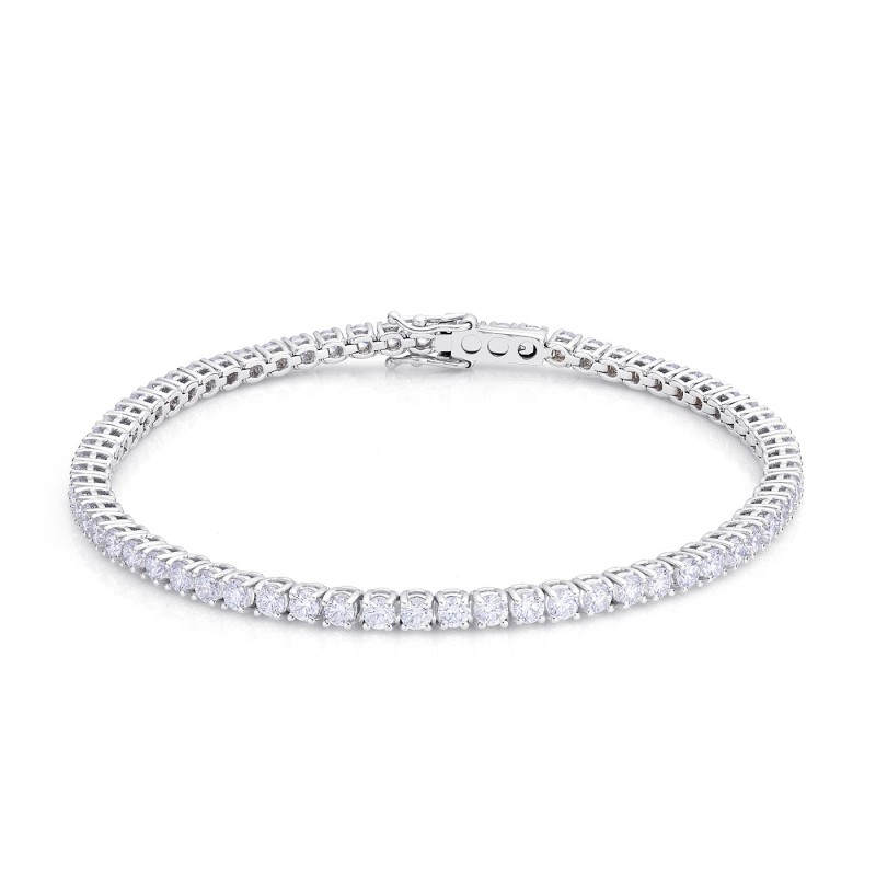 Pulsera realizada en oro blanco 18K  | Alta Joyería | Jorge Juan Joyeros | Madrid