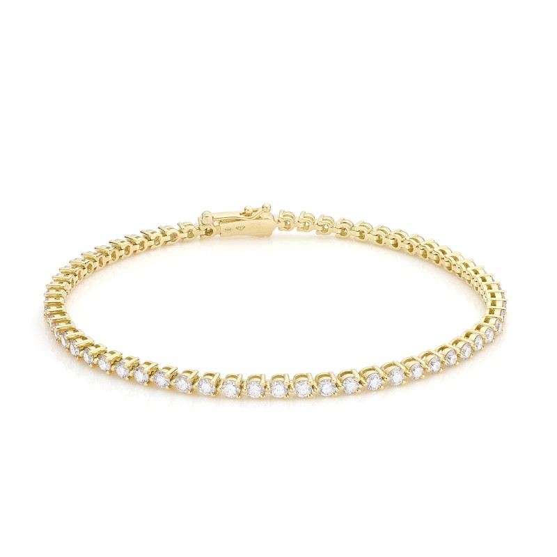 pulsera clásica y elegante en oro amarillo