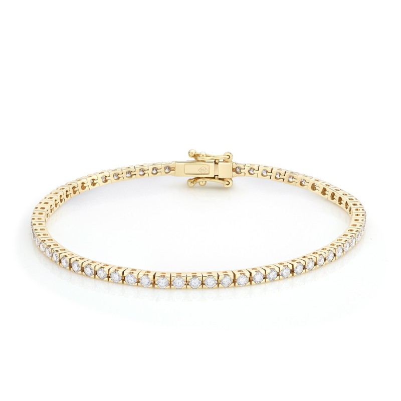 pulsera oro 18k con diamantes